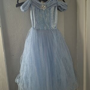 Charming Light Blue Kids Formal Dress